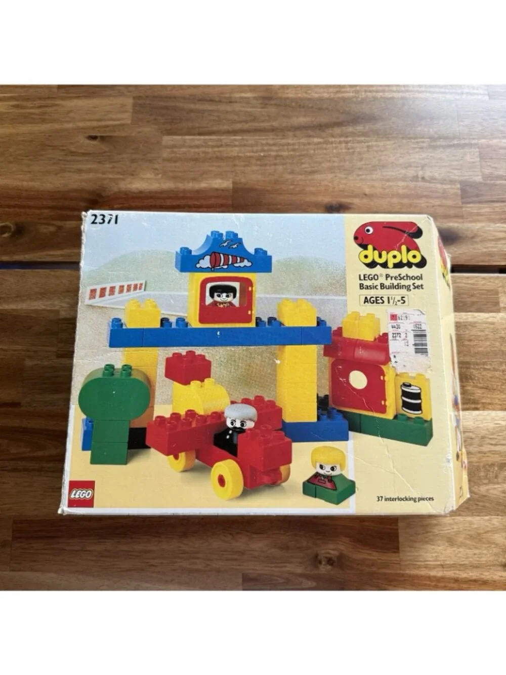 VTG‎ LEGO DUPLO PreSchool Basic Building Set 2371 INCOMPLETE SEE PICTURES RARE